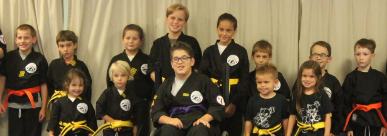 Group Photo of Adaptive Karate Class